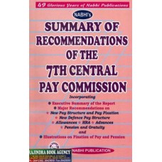 SUMMARY OF RECOMMENDATIONS OF THE 7TH CENTRAL PAY COMMISSION