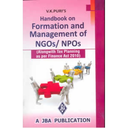 Handbook on Formation and Management of NGOs & NPOs