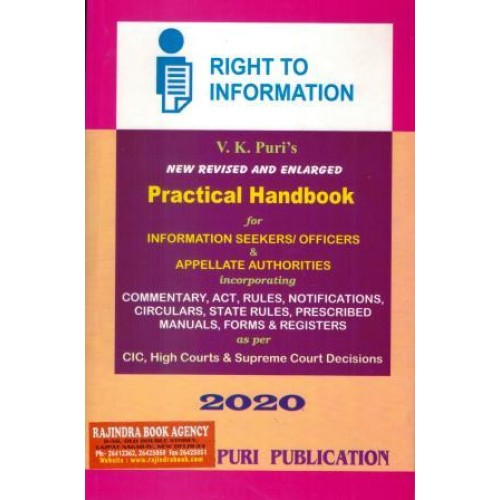 RIGHT to INFORMATION - Practical Handbook For Information Seeker